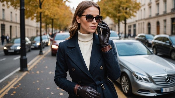 Elevate Your Autumn Commute: Creative Ways to Style Leather Gloves with Chic Flair